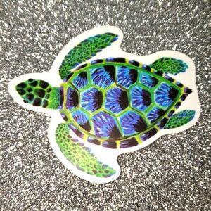 OCEAN NATURE WATERPOOF Sticker sea turtle